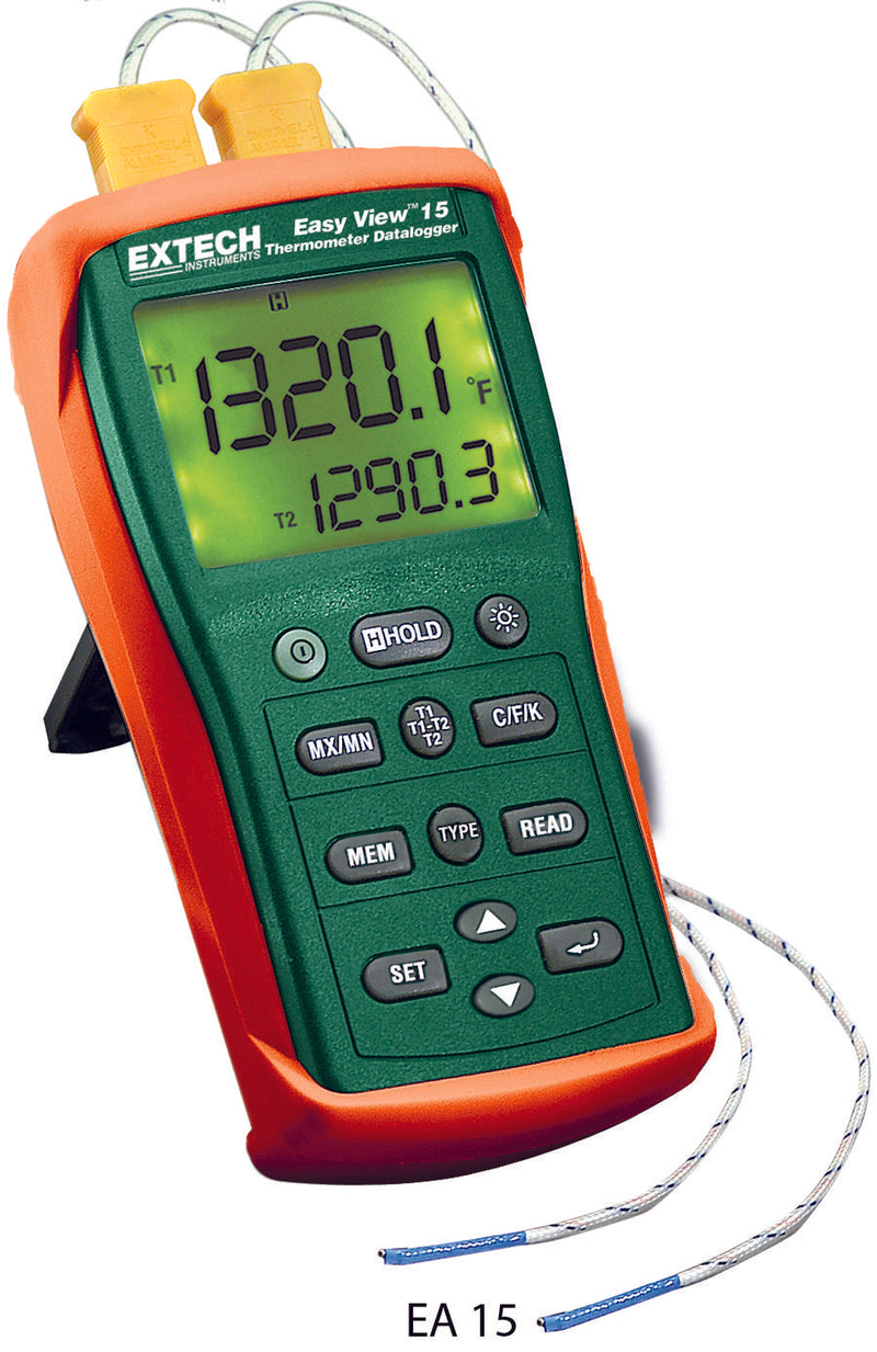 EXTECH INSTRUMENTS EA15 DUAL INPUT THERMOMETER