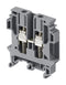 Entrelec UK 1SNA115685R1200 DIN Rail Mount Terminal Block 2 Ways 12 AWG 6 mm&sup2; Screw 41 A