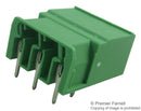 Phoenix Contact PC 4/3-G-762 PC 4/3-G-762 Terminal Block Horizontal Header 7.62 mm 3 Ways 20 A 630 V Through Hole Right Angle