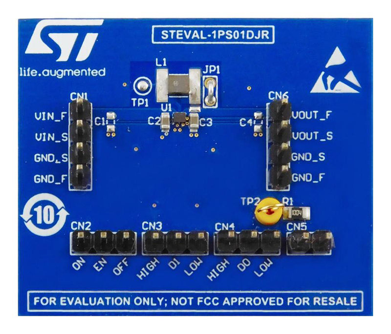 Stmicroelectronics STEVAL-1PS01DJR Eval Board Sync Buck Converter