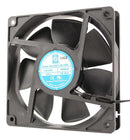 Orion Fans OA125EC-UR-1WB AC Axial Fan 110V / 220V Square 120 mm 25 Ball Bearing 80 CFM