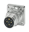 Phoenix Contact M17-3EP1N8AW500S Circular Connector Panel Mount Receptacle 3 Contacts Crimp Pin - Not Supplied