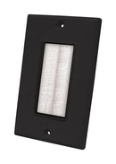 Midlite Products DBPW-B Decor Brush Plate WHT BLK