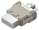 AMP - TE Connectivity T2111322201-000 Heavy Duty Connector Module 32 Contacts Receptacle Crimp Socket Not Supplied