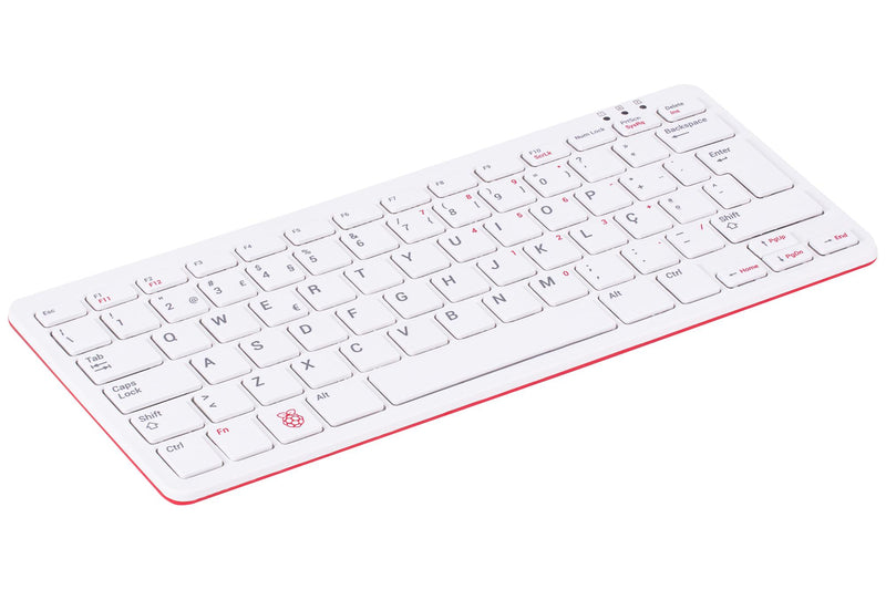 RASPBERRY-PI RPI-KEYB (PT)-RED/WHITE RPI-KEYB (PT)-RED/WHITE Raspberry Pi Keyboard Red/White - Portugal