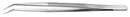 IDEAL-TEK 122.SA Tweezer, General Purpose, Bent, Pointed, Stainless Steel, 150 mm