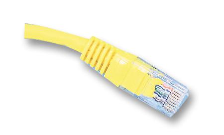 PRO Signal PS11054 Ethernet Cable Patch Lead Cat5e RJ45 Plug to Yellow 3 m