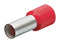 Knipex 97 99 332 Wire Ferrule Single 17 AWG 1 mm&sup2; 8 mm Red