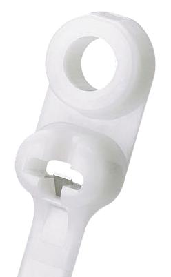 Panduit BC2S-S10-D Cable Tie Dome Top&Acirc;&reg; Barb Ty Nylon 6.6 (Polyamide 6.6) White 216 mm 4.7 51 50 lb