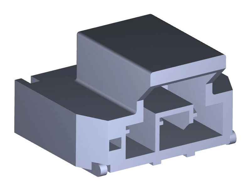 Molex 105430-1103 Pin Header Power 2.5 mm 1 Rows 3 Contacts Surface Mount Right Angle Nano-Fit 105430 Series