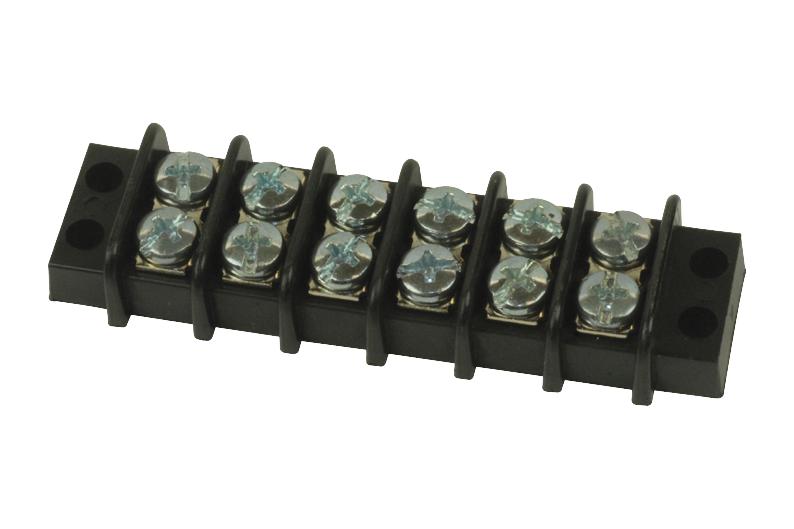 Molex 38770-0106 38770-0106 Panel Mount Barrier Terminal Block 2 Row 6 Ways 22 AWG 14 9.53 mm 15 A New