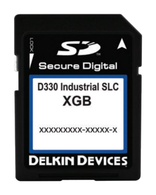 Delkin Devices SE0GTLNFX-1D000-3 Flash Memory Card SLC SD UHS-1 Class 10 1 GB D330 Series