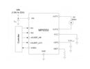 Monolithic Power Systems (MPS) MP6550GG-P Motor Driver H-Bridge 1 Output 2 A 1.8 V to 22 QFN-12 -40 &deg;C 125