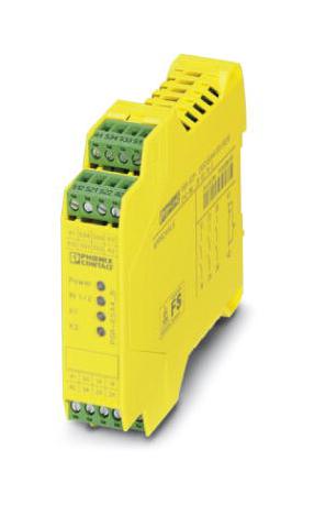 Phoenix Contact PSR-SPP- 24UC/ESA4/3X1/1X2/B Safety Relay 24 V 3PST-NO SPST-NC PSR-SPP DIN Rail 6 A Push In