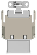 AMP - TE Connectivity T2111322201-001 Heavy Duty Connector Module 32 Contacts Receptacle Crimp Socket Not Supplied