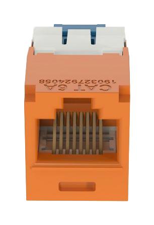 Panduit CJ6X88TGOR CJ6X88TGOR RJ45 Conn Jack 8P8C 1PORT Orange