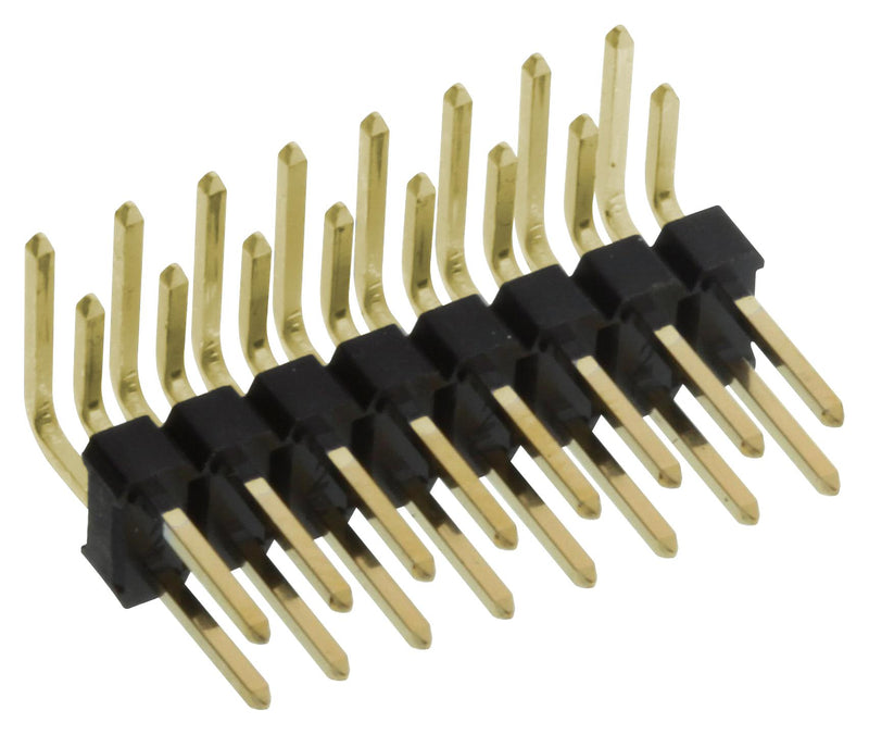 Amphenol ICC 10129382-906004BLF Pin Header Board-to-Board 2.54 mm 2 Rows 6 Contacts Through Hole Right Angle