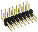 Amphenol ICC 10129382-910004BLF Pin Header Board-to-Board 2.54 mm 2 Rows 10 Contacts Through Hole Right Angle