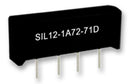 Standexmeder SIL05-1A72-71DHR SIL05-1A72-71DHR Reed Relay SPST-NO 5 VDC SIL Through Hole 1 Kohm A