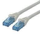 Roline 21.15.2706 Ethernet Cable UTP Cat6a RJ45 Plug 24.6 ft 7.5 m Grey