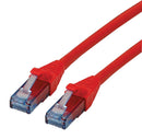 Roline 21.15.2712 Ethernet Cable UTP Cat6a RJ45 Plug 6.6 ft 2 m Red