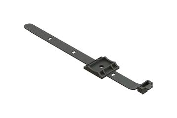 Essentra Components UMS-32-45 UMS-32-45 Cable TIE 2" Mount Strap BLK PA 6.6