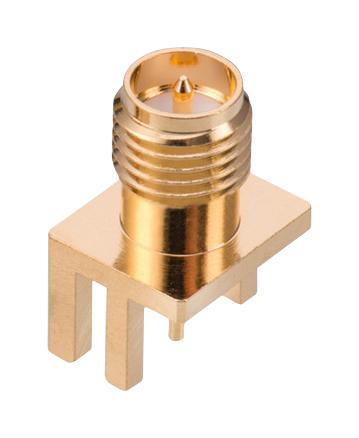 Wurth Elektronik 63012202124505 63012202124505 RF / Coaxial Connector SMA RP Straight Jack Board Edge End Launch 50 ohm Brass