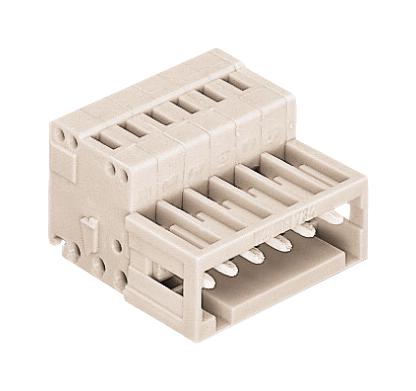 Wago 734-306 Pluggable Terminal Block 3.5 mm 6 Ways 28 AWG 14 1.5 mm&sup2; Clamp