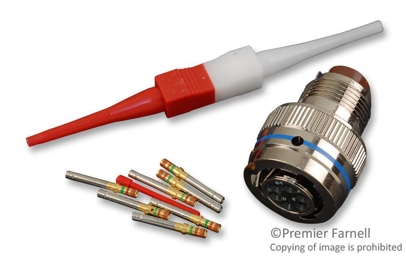 AERO ELECTRIC MS3476L10-6S CIRCULAR CONNECTOR, PLUG, STRAIGHT, SIZE 10, 6 POSITION, CABLE