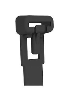 Essentra Components WIT-RT-1-UVB-M WIT-RT-1-UVB-M Cable TIE 206MM Nylon 6.6 Black