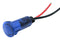 Dialight 655-1403-103F Panel Indicator Blue 12V Wire Lead