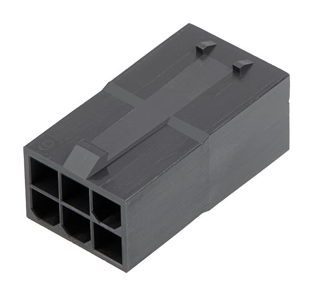 Molex 172762-1006 Connector Housing Black Mini-Fit Sigma 172762 Plug 6 Ways 4.2 mm