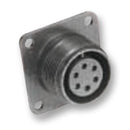 Amphenol 97-3102A-22-19S Circular Connector 97 Series MIL-DTL-5015 Equivalent Box Mount Receptacle 14 Contacts