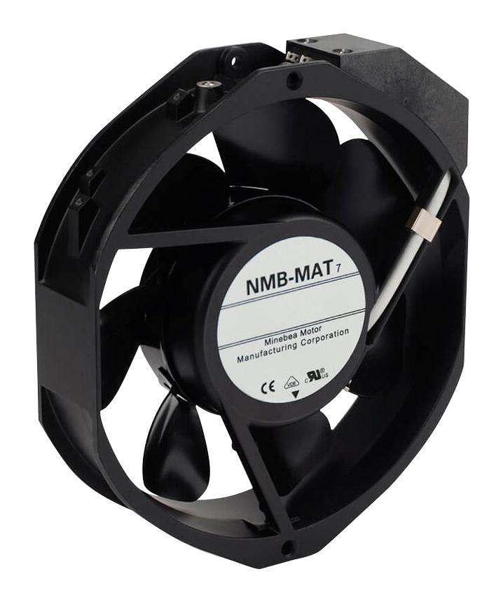 NMB Technologies 15038PB-B3L-EP-00 15038PB-B3L-EP-00 AC Axial Fan Rectangular With Rounded Ends 172 mm 38 Ball Bearing 212 CFM