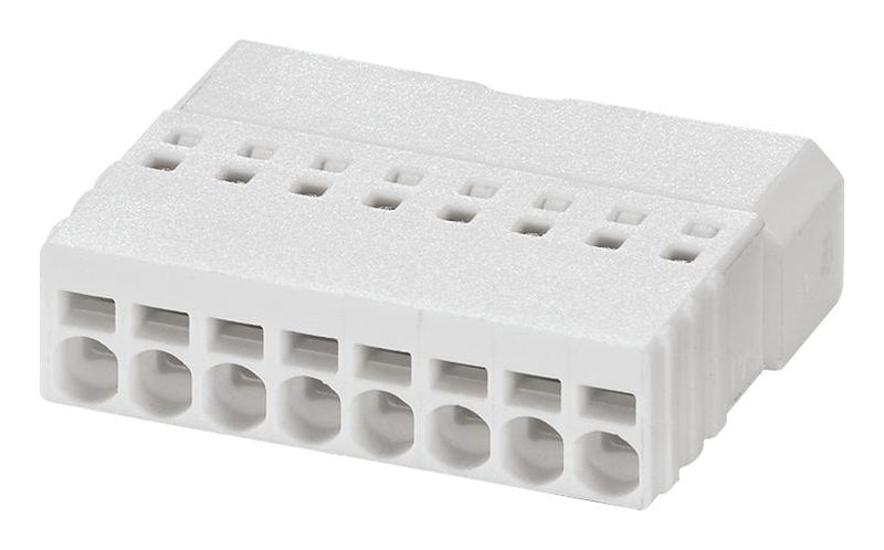 Phoenix Contact PTSM 05/ 8-PI-25 WH Pluggable Terminal Block 2.5 mm 8 Ways 26AWG to 20AWG 0.5 mm&Acirc;&sup2; Push In 6 A