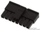 Molex 43645-0800 Connector Housing Single Row Micro-Fit 3.0 43645 Series Receptacle 8 Ways 3 mm