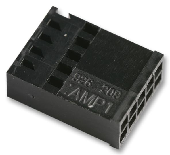 AMP - TE Connectivity 926209-5 926209-5 Connector Housing Ampmodu Locking Clip Socket 10 Ways 2.54 mm