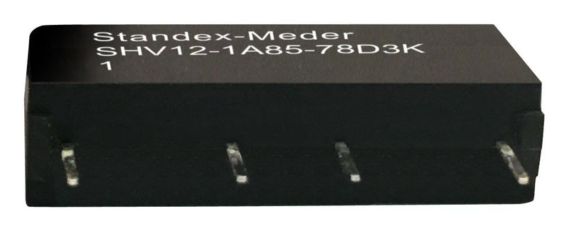 Standexmeder SHV05-1A85-78D3K Reed Relay High Voltage SPST-NO 5 VDC SHV Through Hole 180 ohm 1 A