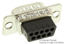 AMP - TE Connectivity 167292-1 D Sub Connector Housing 9 Ways DA Amplimite HDP-20 Plug Steel Body