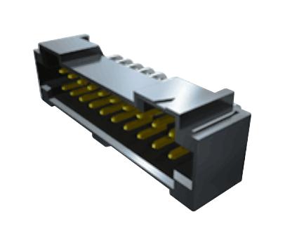 Samtec T2M-110-01-L-D-RA-WT Wire-To-Board Connector 2 mm 20 Contacts Header T2M Series Through Hole Rows