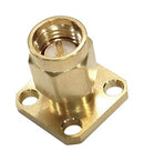 Multicomp MC002941 RF / Coaxial Connector SMA Straight Flanged Plug 50 ohm Beryllium Copper