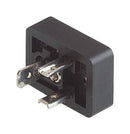 Hirschmann GSN 20 Rectangular Power Connector 2 Contacts GDM Series Panel Mount Solder Plug