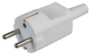 PRO Elec ECS002-SHU ECS002-SHU Power Entry Connector Top Schuko 16 A White Nylon (Polyamide) Body 250 V New