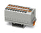 Phoenix Contact PTFIX 6/18X25-NS35 GY Panel Mount Barrier Terminal Block Grey 24 A 690 V 19 Pole Push In 12 AWG