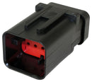 TE Connectivity 776538-1 Connector Housing Ampseal Receptacle 6 Ways 4.5 mm AMP Series Pin Contacts