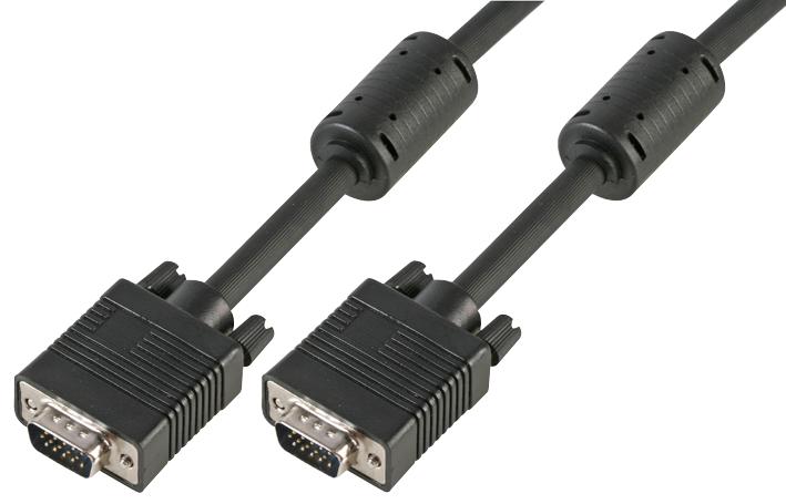 PRO Signal PSG90712 PSG90712 Computer Cable D Subminiature H/D Plug VGA 15 Way