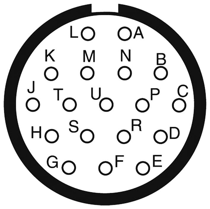 Amphenol LTD D38999/26WD18SB-LC D38999/26WD18SB-LC Circular Connector MIL-DTL-38999 Series III Straight Plug 18 Contacts