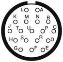 Amphenol LTD D38999/26FD18PN-LC D38999/26FD18PN-LC Circular Connector MIL-DTL-38999 Series III Straight Plug 18 Contacts