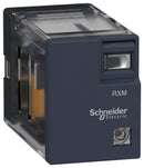 Schneider Electric RXM4LB1B7 Power Relay 4PDT 24 VAC 3 A Harmony RXM Series Socket Non Latching