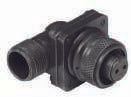 AMPHENOL INDUSTRIAL 97-3108A-14S-2S CIRCULAR CONNECTOR PLUG SIZE 14S, 4 POSITION, CABLE